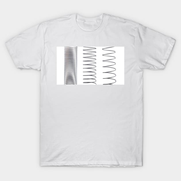 Stretched springs (C026/6459) T-Shirt by SciencePhoto